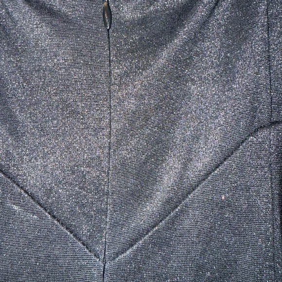 Kat VonD Black Midi Dress with Bustier Detail size 12 - Picture 5 of 6